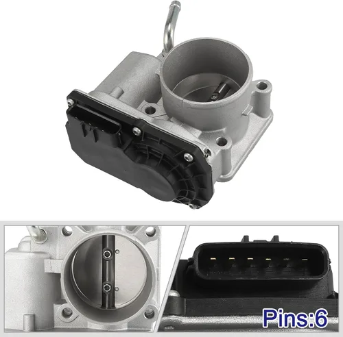 Vista 4 de X AUTOHAUX 22030-0D031 22030-22041 Asamblea electrónica del cuerpo del acelerador para Toyota Matrix Corolla 2005-2008 para Pontiac Vibe 2005-2008