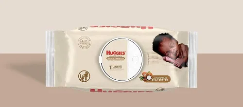 Vista 3 de Huggies Toallitas perfumadas para bebés Nutre y cuida (640 ct.)