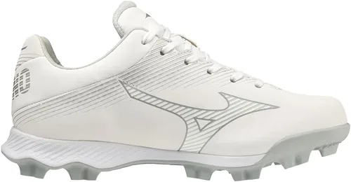 Vista 3 de Mizuno Girl's Wave Finch Lightrevo Jr. Molded Softball Shoe