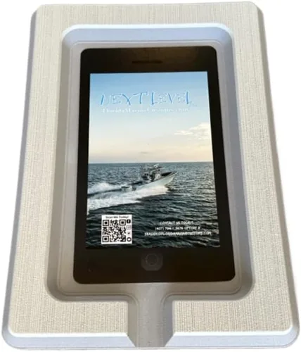 Vista 9 de Soporte de teléfono celular de espuma de 0.512 in para barcos SeaDek Accesorio para tablero de teléfono Perfecto para consolas centrales