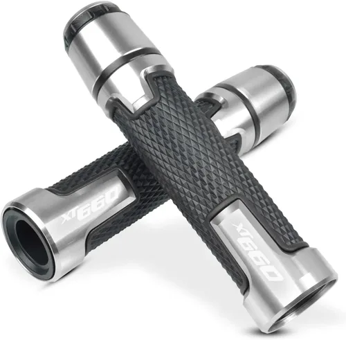 Vista 6 de Para Yamaha XT 660 XT660 1984 1985 1986 2004-2017 2012 2013 2014 7/8 "0.866 in Accesorios de motocicleta Manillar Agarraderas