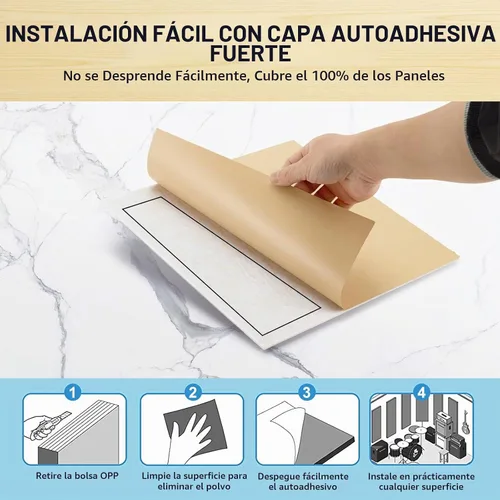 Vista 4 de Paneles acústicos cuadrados para paredes, paneles absorbentes de sonido para paredes, techos, puertas, paquete de 12 de 12 x 12 x 0.4 pulgadas