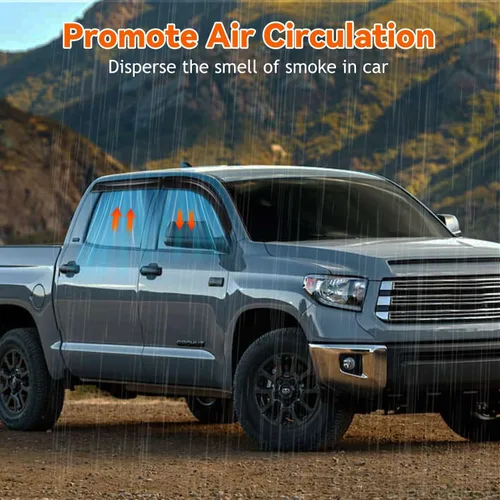 Vista 41 de Protectores de lluvia compatibles con Chevy/GMC C/K Extended Cab 1988