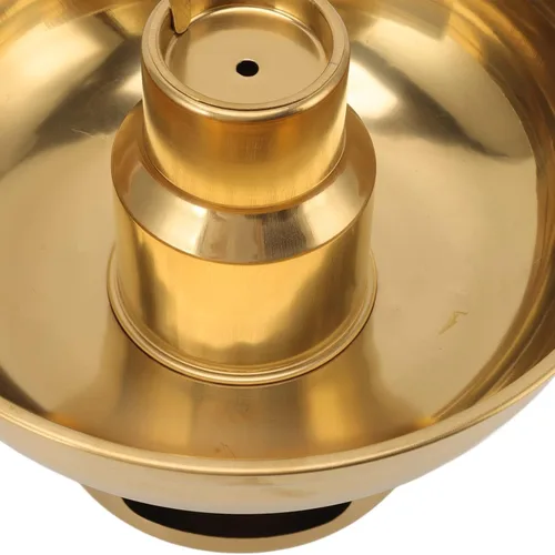 Vista 8 de Olla de acero inoxidable portátil de carbón de leña pequeña olla de hielo seco pequeña para una persona té de leche para suministros para el hogar