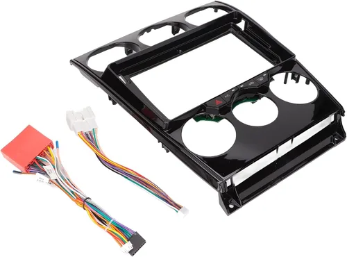 Vista 9 de Fydun Kit de instalación para salpicadero, marco de panel de navegación estéreo de coche ABS negro para Mazda 6 2004‑2016