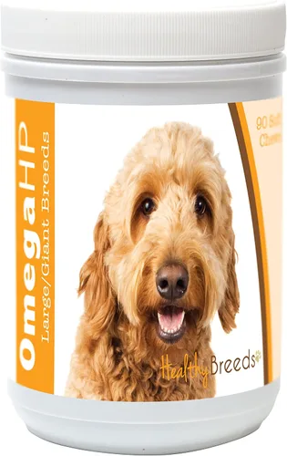 Vista 214 de Healthy Breeds Affenpinscher Omega HP - Masticables suaves para piel y pelaje, 60