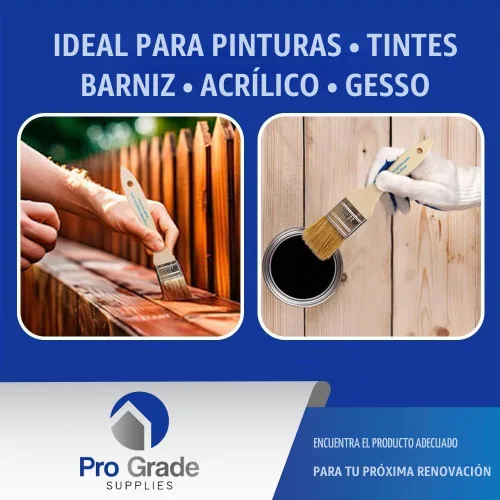 Vista 4 de Pro Grade - Pinceles de pintura con virutas - 96 Ea 1.5 pulgadas Brocha
