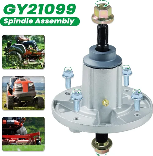 Vista 3 de El kit de montaje de husillo GY21099 previamente engrasado reemplaza el kit de husillo John Deere GY21099 GY20867 GY20592 para John Deere d170 la175