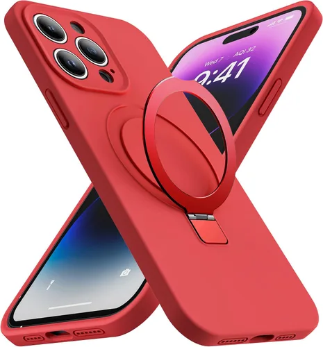 Vista 19 de Funda diseñada para iPhone 11 con soporte magnético invisible Compatible con Mag-Safe, a prueba de caídas de grado militar, a prueba de golpes