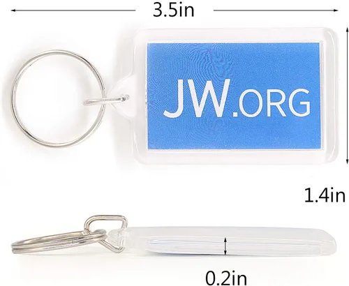 Vista 6 de Jw.org - No Blood - Llavero con doble cara, 10