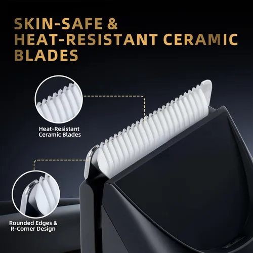 Vista 6 de Recortadora de pelo púbico para hombres, recargables, Manscape Body Hair Trimmer