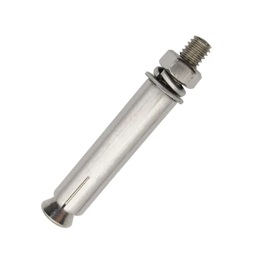 Vista 2 de Pernos de expansión, 304 Acero Inoxidable Externo Tuerca Hexagonal Tornillo de Expansión Pernos de Manga Ancla M6x60mm 8Pcs