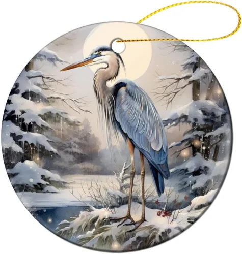 Vista 15 de Adorno colorido con patrón de dinosaurio de 3 pulgadas, adorno de Navidad de cerámica de 3 pulgadas, bonito adorno de Navidad de dibujos animados
