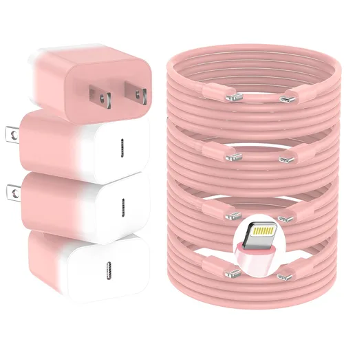 Vista 13 de Cargador para iPhone 17 Pro Max, 40 W USB C de carga rápida, paquete de 2