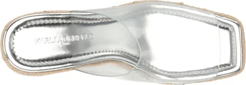 Vista 5 de Karl Lagerfeld Paris Sandalias de cuña Corissa sin cordones para mujer