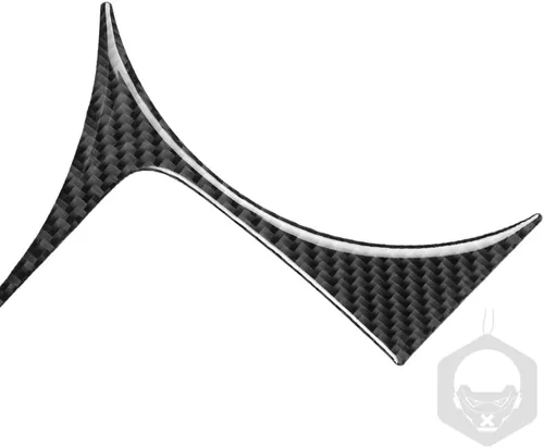 Vista 5 de NVCNX - Reposabrazos de consola central de fibra de carbono de alta calidad, soporte para taza de agua, marco de panel, cubierta interior compatible