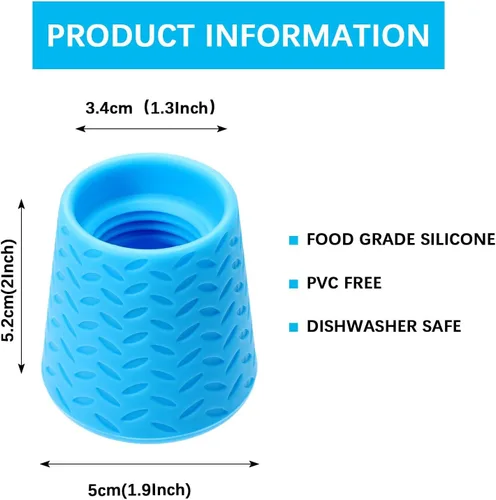 Vista 2 de Honeydak Cabezal de ducha portátil para perro, accesorio para botella de exterior, accesorio de rociador de agua, funciona con botellas de plástico