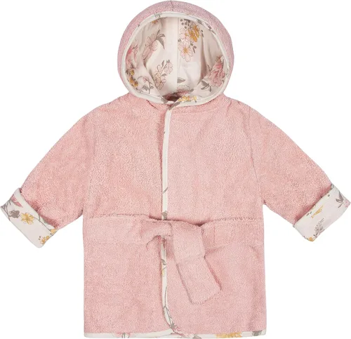 Vista 3 de JUST BORN Conjunto de bata de baño y botines unisex para bebé recién nacido