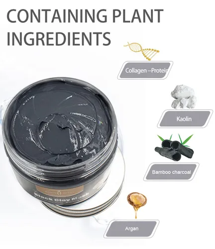 Vista 4 de AICHUN BEAUTY Mascarilla facial de arcilla Limpieza profunda Exfoliación calmante Reparación Eliminar puntos negros Hidratante facial Anti-acné