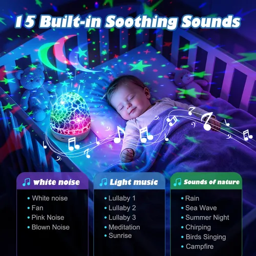 Vista 5 de PIKOY Juguetes de dinosaurio para niños de 3 a 5 años, regalos de Pascua para niños, juguetes de luz nocturna, proyector de luz nocturna, huevos