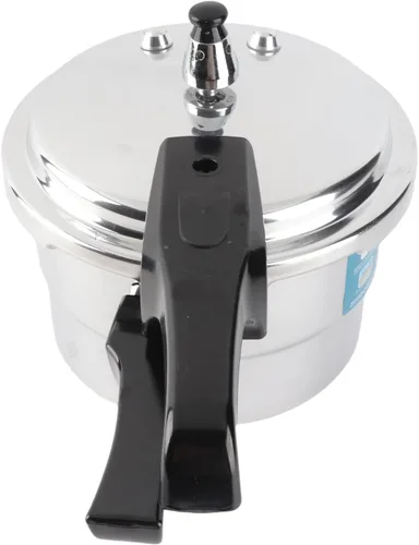 Vista 6 de Olla a presión, olla a presión a prueba de explosiones de 3 litros, gran capacidad, estufa de aluminio, olla de cocción rápida con estante de vapor