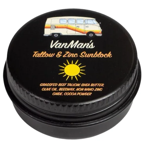 Vista 9 de Vanman's - Protector solar de zinc y sarga - Protector solar de sarga de ternera 20 SPF resistente al agua con aceite de oliva, cera de abejas