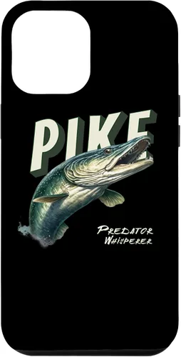 Vista 25 de iPhone 16 Northern Pike Whisperer Fishing Enthusiasts Angler Fishermen Case