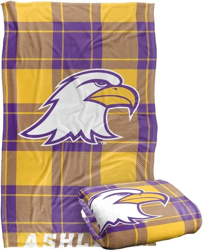 Vista 137 de LOGOVISION St John's University Campus Plaid Spirit Silky Touch Manta súper suave 36 x 58 pulgadas