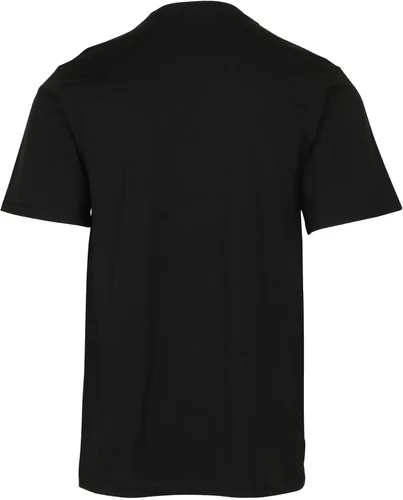 Vista 3 de Converse Camiseta con logotipo All Star Chuck Taylor Patch para hombre, Negro