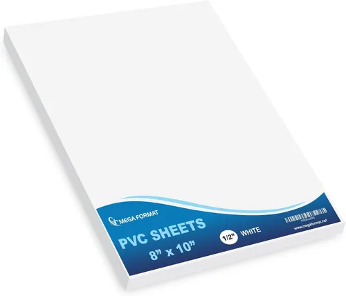 Vista 22 de Mega Format Hojas de plástico de PVC expandido – Hoja negra rígida de 5 x 7 pulgadas para manualidades, señalización y exhibiciones – Sintra Negro