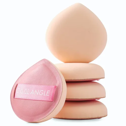 Vista 17 de 4 Paquetes de Esponjas de Maquillaje para Base, Corrector y Polvo, Esponja Mezcladora Libre de Látex para Maquillaje Natural y Fácil, Suave