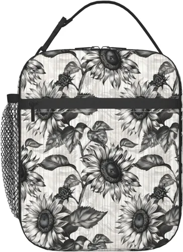 Vista 21 de Lonchera de poliéster de béisbol 3D para niños y adolescentes, bolsa de almuerzo térmica reutilizable para mujeres adultas, bolsas enfriadoras