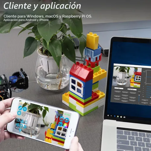 Vista 5 de FREENOVE Kit robot para perro Raspberry Pi 5 4 B 3 B+ Zero 2 W, caminar, autoequilibrio, reconocimiento facial, rastreo de bolas, rango ultrasónico