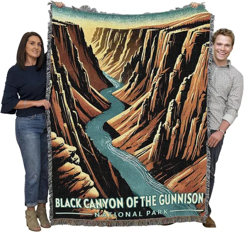 Vista 27 de Pure Country Weavers Manta del Parque Nacional Acadia, manta de tapiz de algodón para regalo, fabricada en los Estados Unidos, 72 x 54 pulgadas