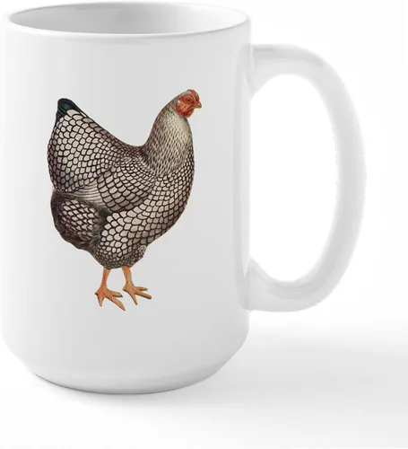 Vista 37 de CafePress Backyard Chicken Whisperer Mugs Taza de café de cerámica de 15 oz (15.0 fl oz)
