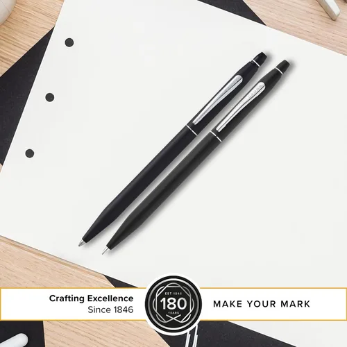 Vista 8 de Bolígrafo Cross Classic Century Collection, Negro (black Lacquer)