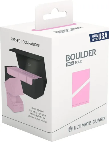 Vista 15 de Ultimate Guard Boulder Solid 100+, Estuche para Mazo para 100 Cartas TCG con Doble Funda, Azul Bebé, Almacenamiento Seguro y Duradero
