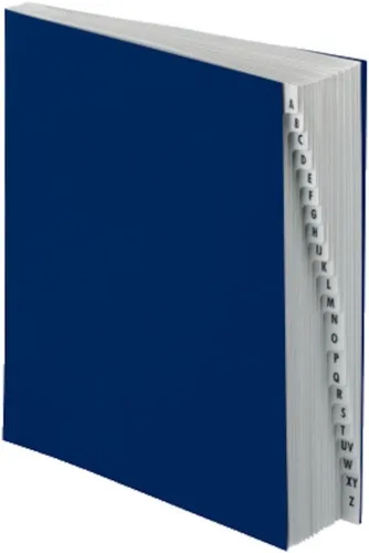 Vista 3 de Pendaflex Archivo de escritorio expandible, pestañas diarias laminadas, tamaño carta, azul marino, cada uno (DDF4-OX)
