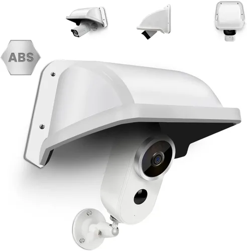 Vista 10 de Cubiertas universales para cámaras de seguridad, protección contra sol y lluvia, techo protector impermeable para cámaras Bullet y Dome, cubierta
