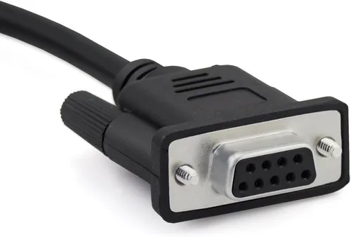 Vista 5 de iKKEGOL 1M 3.3ft DB9 Serial RS232 Puerto hembra a macho OBD2 OBDII 16 Pin OBD Adaptador de cable de extensión de diagnóstico Conector de cable
