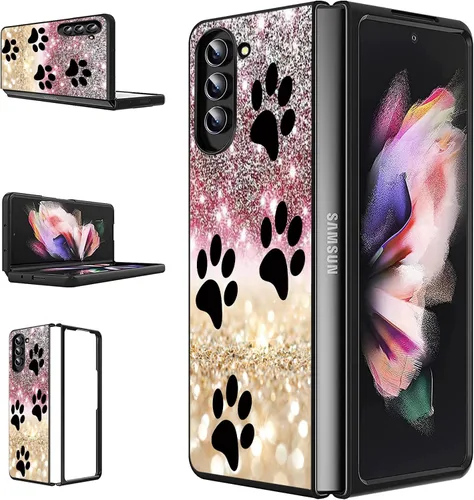 Vista 25 de Funda para Samsung Galaxy Z Flip 5 5G, Galaxy Z Flip 5, PC duro a prueba de golpes, plegable, duradera, resistente a los arañazos, para Samsung Z