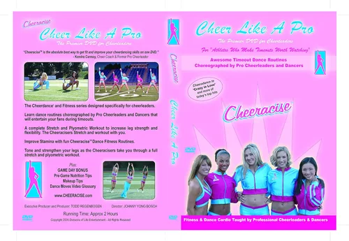 Vista 3 de Cheer Like a Pro Original Instructional Cheerleading & Dance DVD by Cheeracise