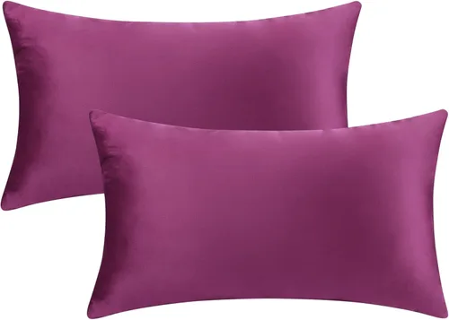 Vista 25 de uxcell Paquete de 2 fundas de almohada decorativas de terciopelo, fundas de almohada sólidas modernas para sofá o hogar, 16 x 16 pulgadas