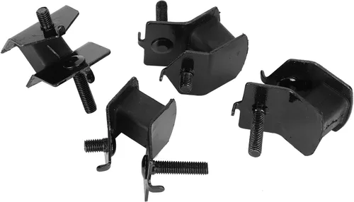 Vista 8 de 4 soportes aisladores antivibratorios, 168F/170F 2KW-3KW generadores de gasolina pies amortiguadores almohadillas para generador de motor