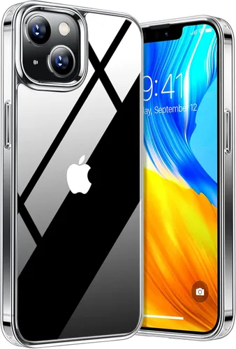 Vista 7 de TORRAS - Funda a prueba de golpes para iPhone SE 2022/iPhone SE 2020/iPhone 7, certificado de caída militar, parte trasera dura, semitransparente