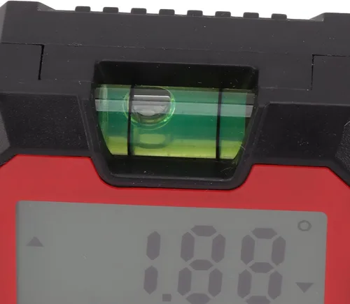Vista 9 de Transportador de medidor de ángulo digital, buscador de ángulo electrónico, caja de nivel digital con base magnética, herramienta de medición