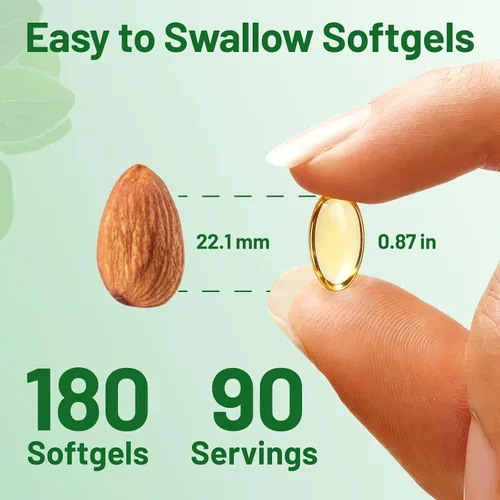 Vista 4 de Oregano Oil Softgels 6000mg with Black Seed Oil