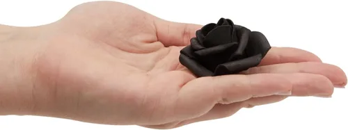 Vista 9 de Bright Creations Rosas artificiales sin tallo, flores artificiales negras para manualidades, rosas de espuma suave para arreglos de bricolaje, 200