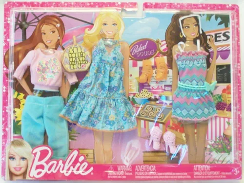Vista 2 de Barbie Fahionistas All Dolled Up Baked Goods Fashion Pack