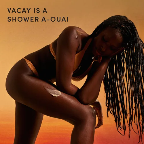 Vista 4 de OUAI St. Barts - Exfoliante corporal con mezcla de azúcar y aceite de coco para piel suave e hidratada, exfoliante suave para eliminar